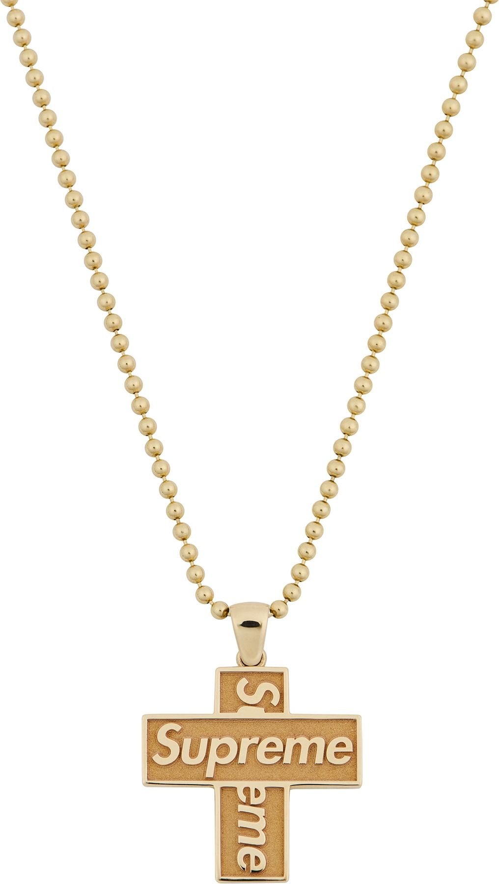 Supreme®/Jacob & Co. Cross Box Logo Pendant view 2